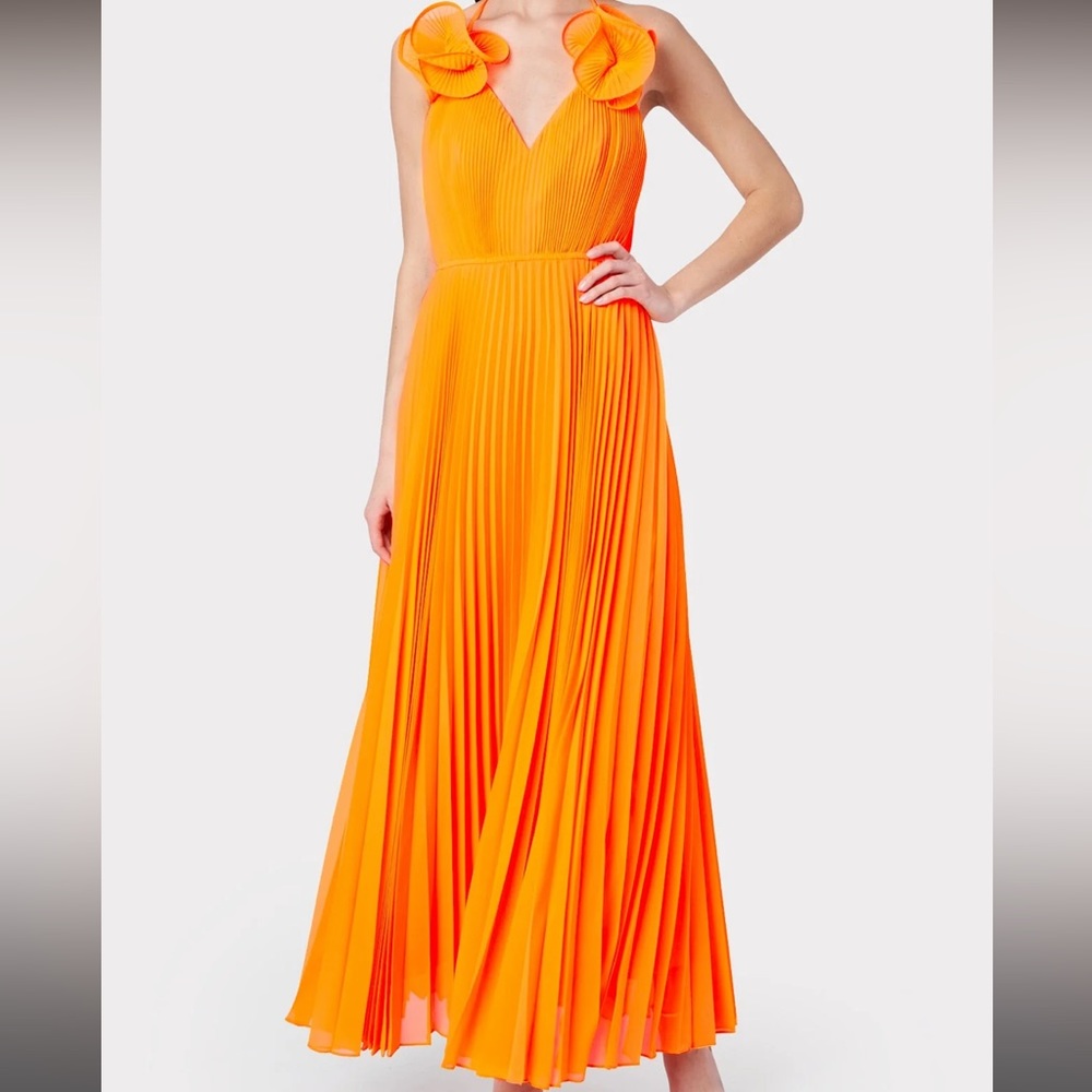 MILLY Evie Pleated Dress - NWT